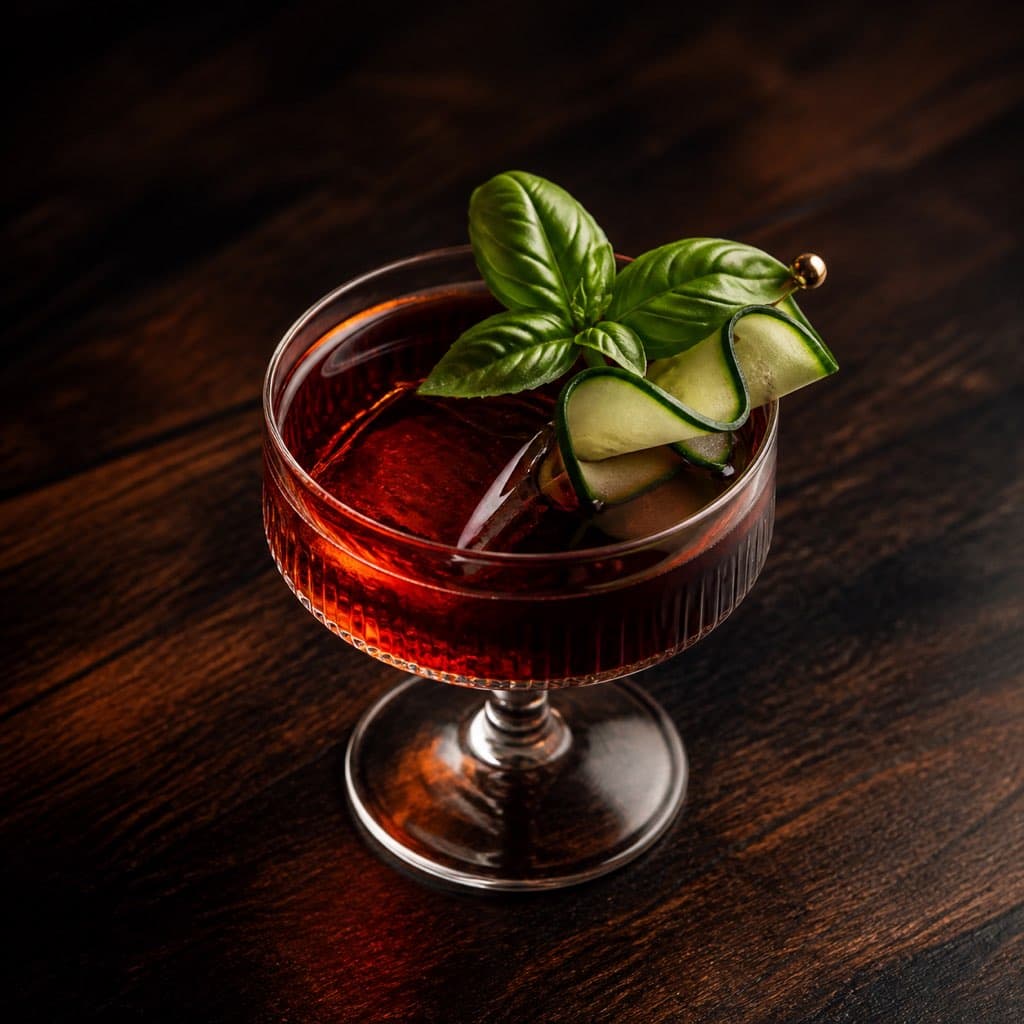 Garden Negroni label