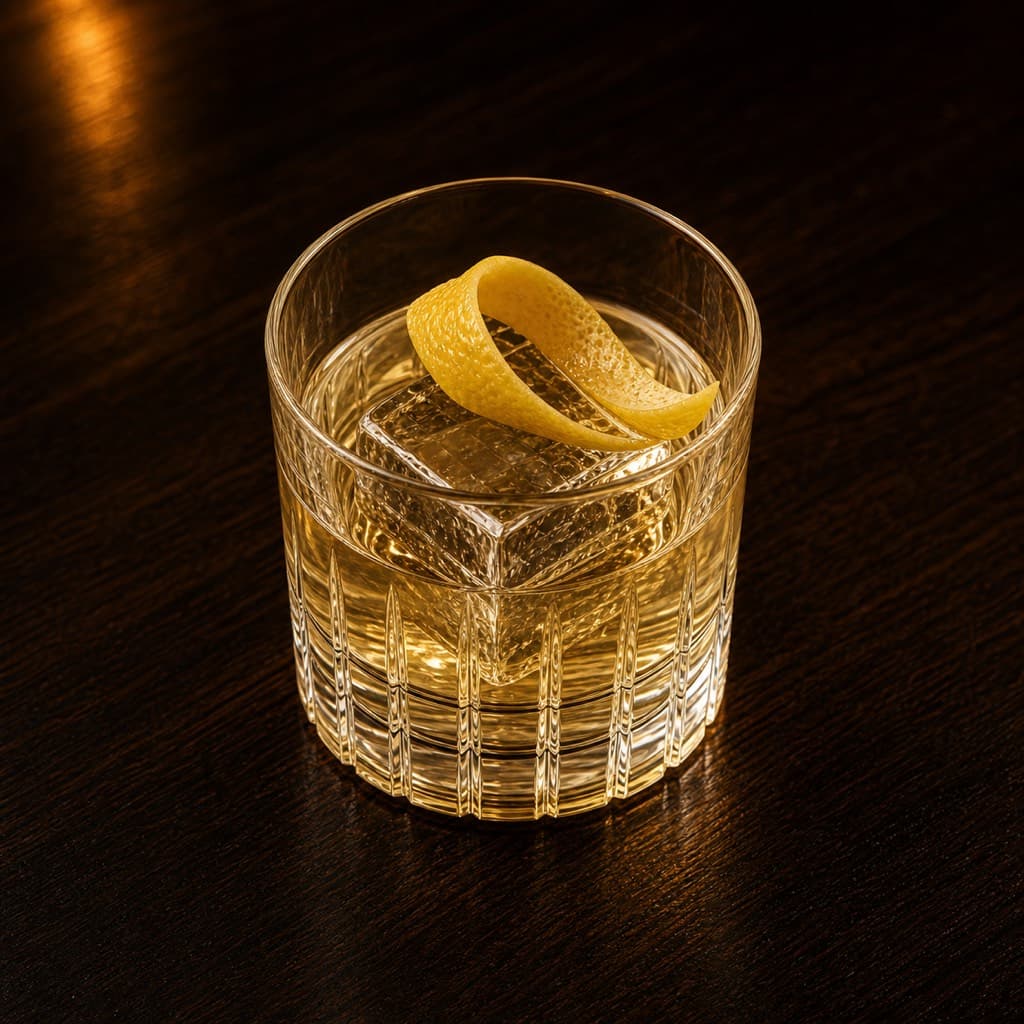 White Negroni label
